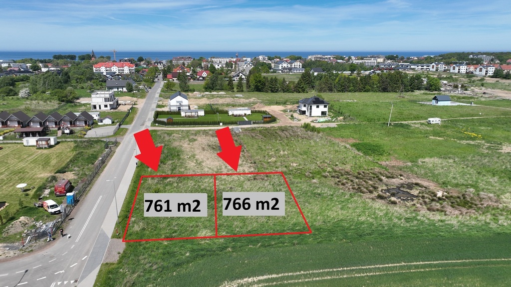 Działka na sprzedaż Ustronie Morskie 766 m2 | Arka Nieruchomości