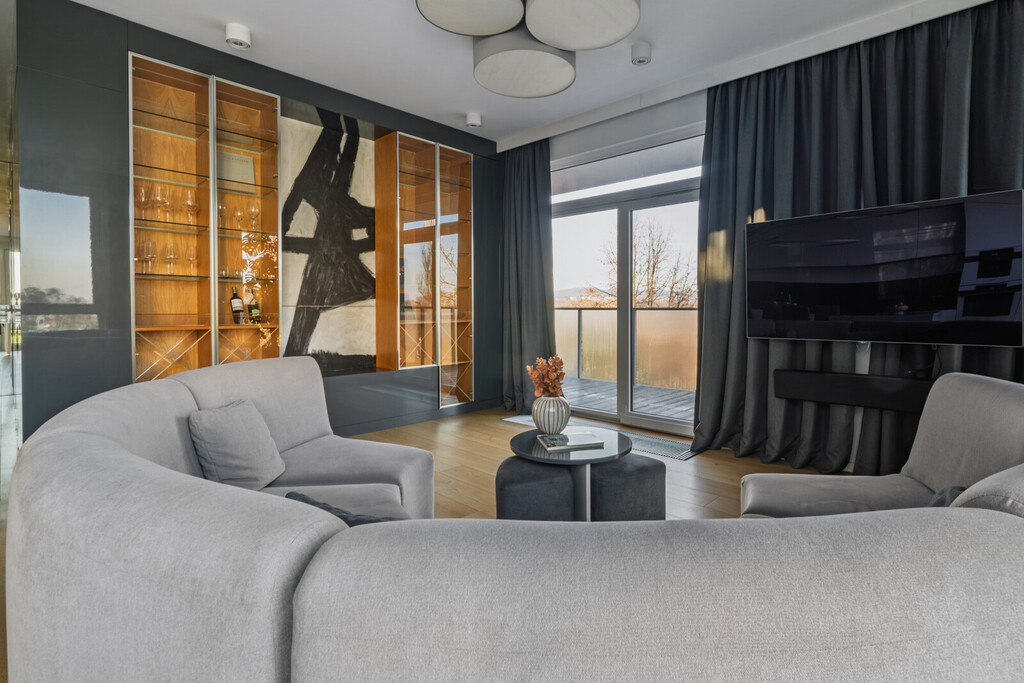 Penthouse z prywatnym tarasem | widok na morze