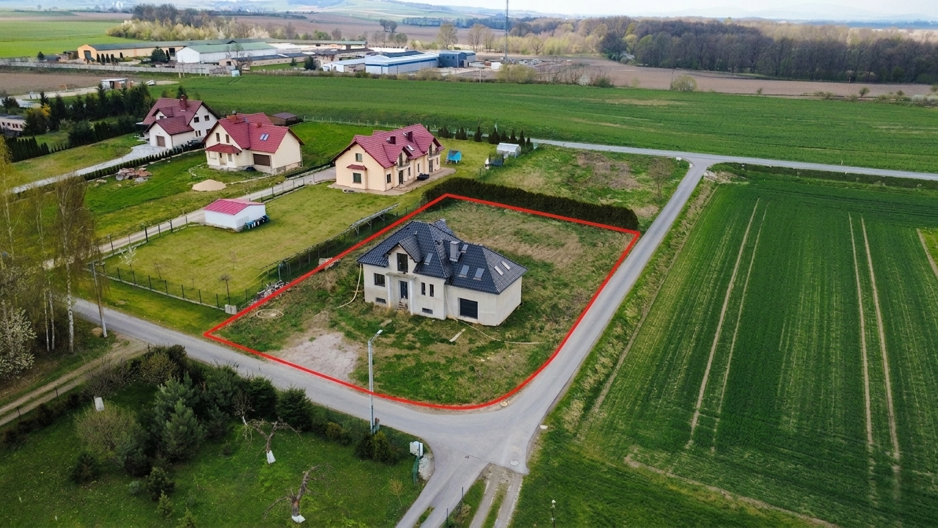 Dom z garażem | Działka 1923m² | Blisko natury