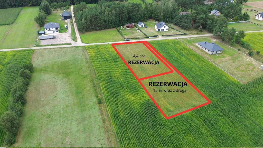 Działka idealna na Twój dom. Wydmusy gm.Myszyniec