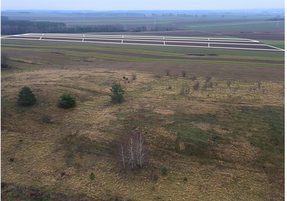 Na sprzedaż działki budowlane w Zosinie gm. Łomża