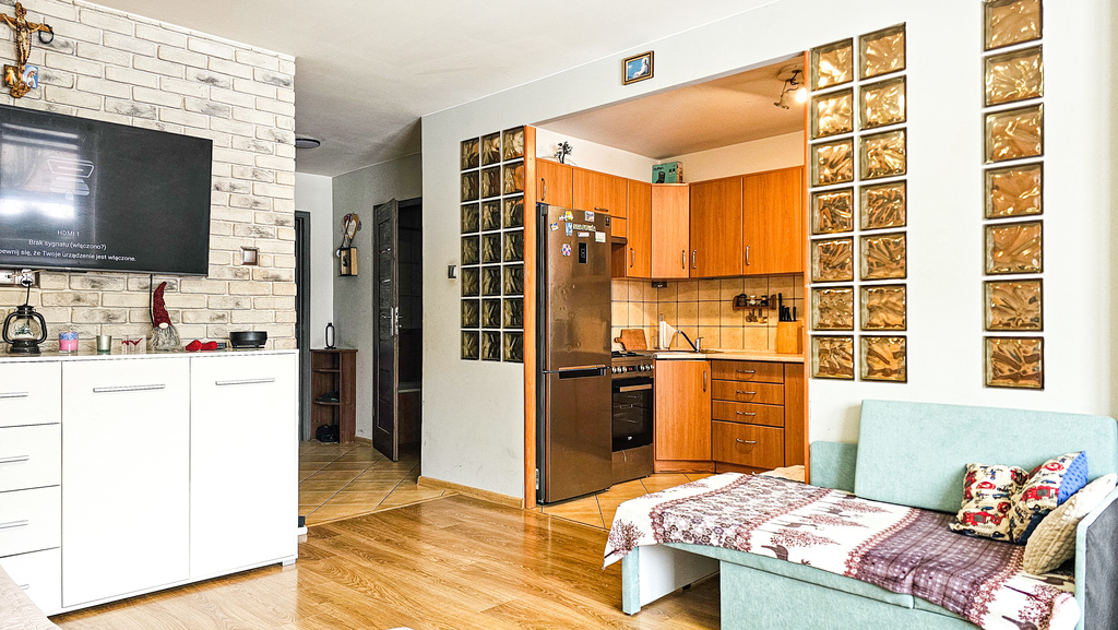 Funkcjonalne 2 pokoje z balkonem na I piętrze