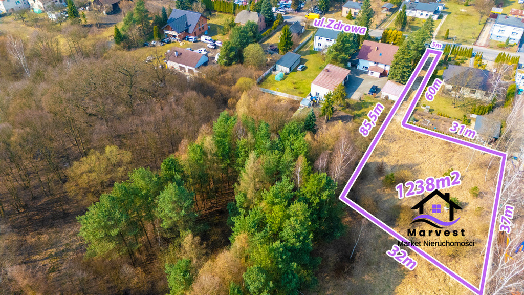 Dzbów | Działka budowlana z pozwoleniem