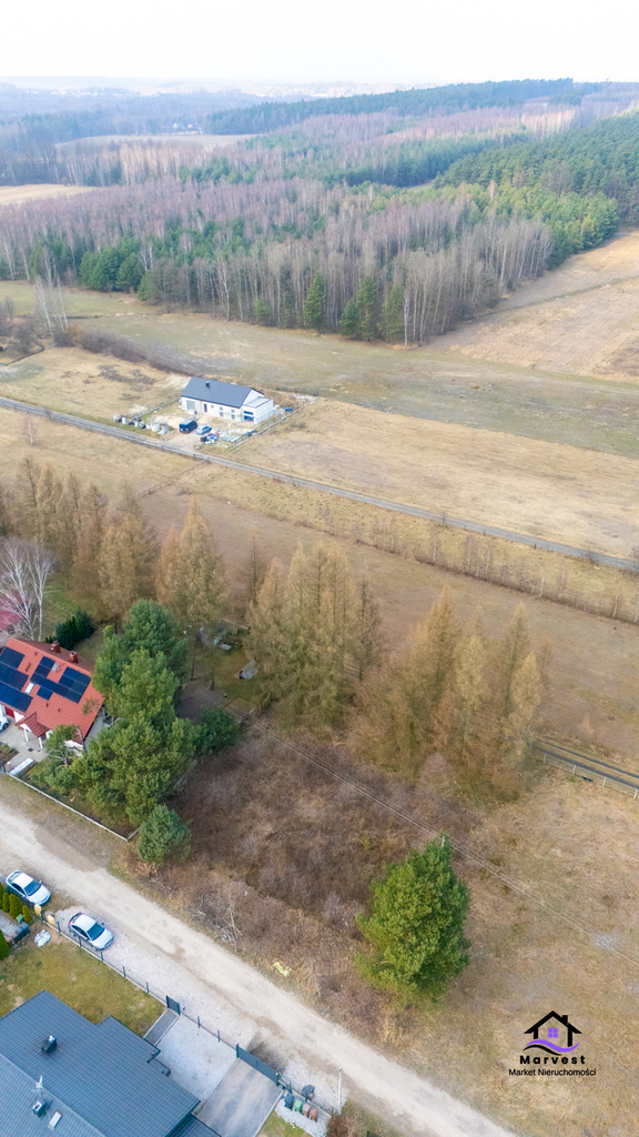 Hutki gm.Konopiska|Działka z pozwoleniem na budowę