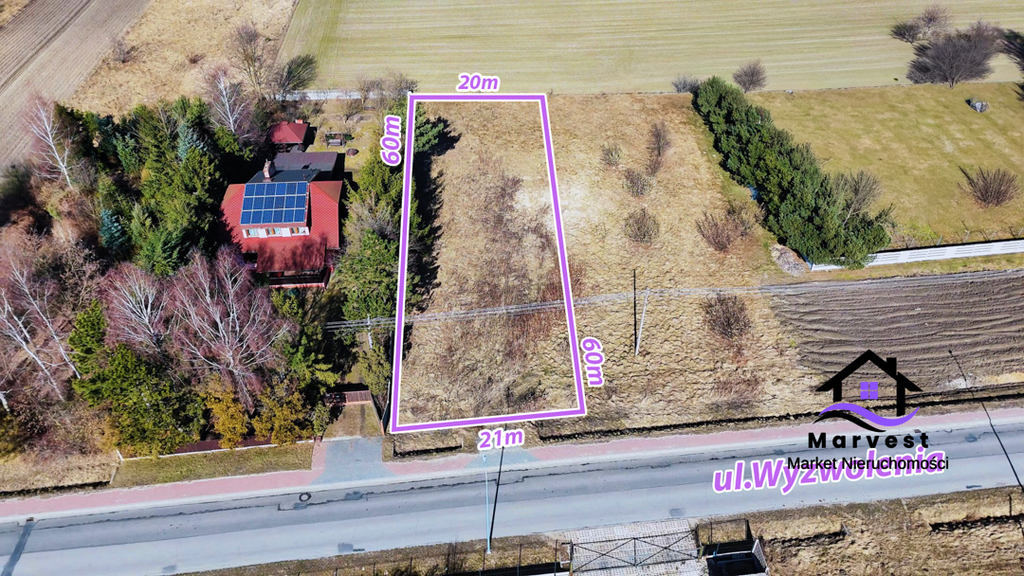 Miedźno|Działka budowlana z pozwoleniem na budowę