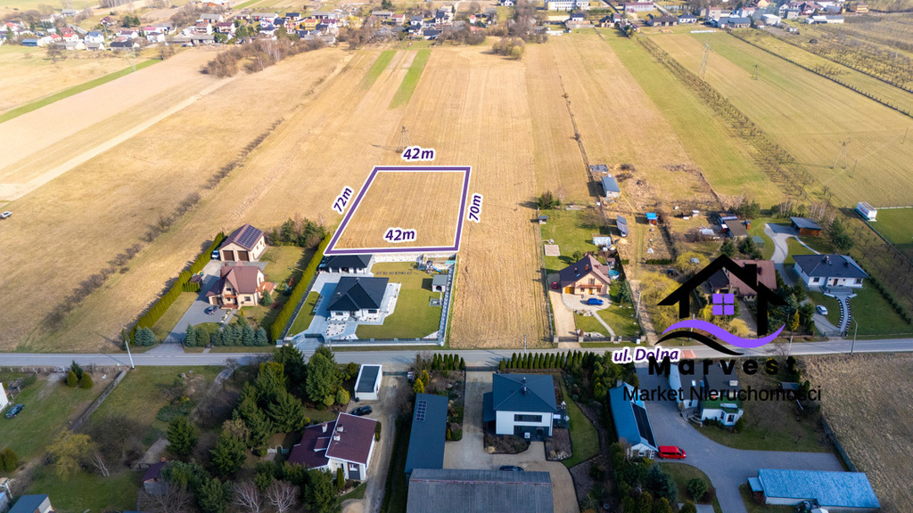 Zawada gm. Mstów  | Działka z MPZP