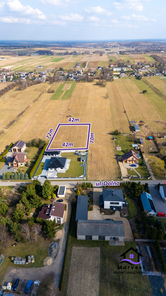 Zawada gm. Mstów  | Działka z MPZP