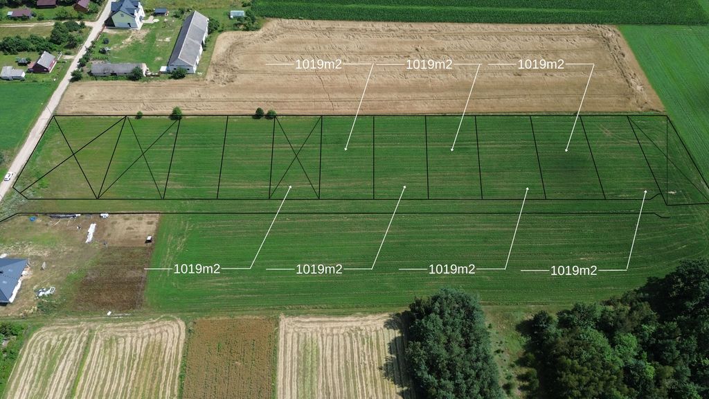 Działki z WZ i mediami – Bacze Suche