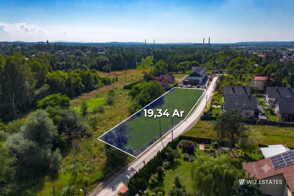 Плоска будівельна ділянка MN, 19,34 ar - Skawina
