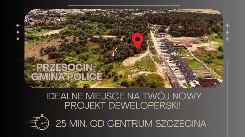 Działka na sprzedaż Przęsocin 10 m2 | Arka Nieruchomości