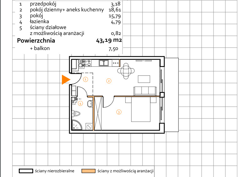 Mieszkanie na sprzedaż Międzyzdroje 50 m2 | Arka Nieruchomości