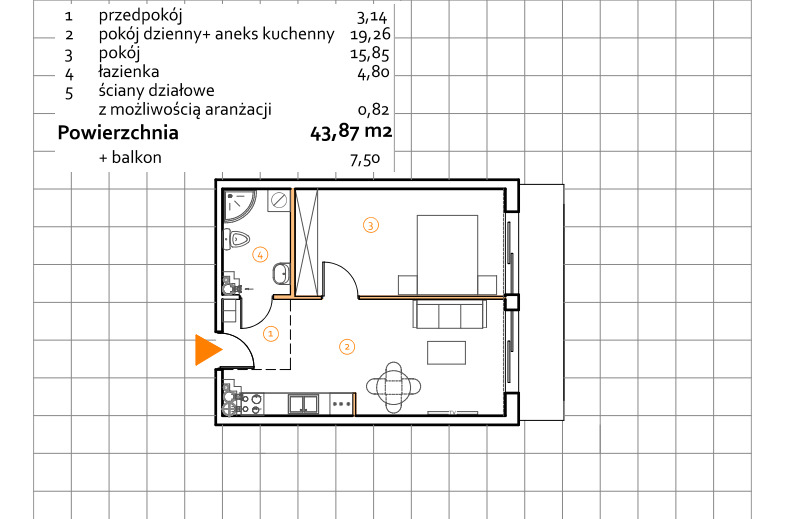 Mieszkanie na sprzedaż Międzyzdroje 50 m2 | Arka Nieruchomości