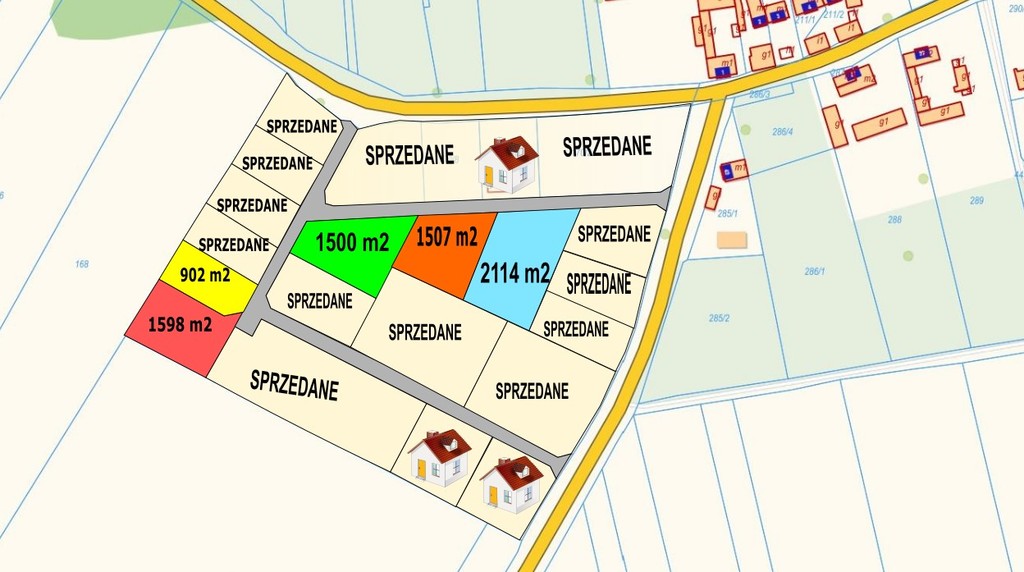 Działka na sprzedaż Kościuszki 902 m2 | Arka Nieruchomości