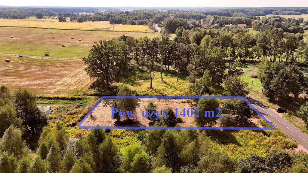 Działka na sprzedaż Żółwia Błoć 1 402 m2 | Arka Nieruchomości