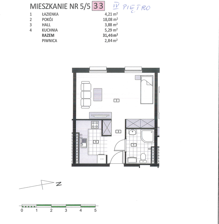 Mieszkanie na sprzedaż Szczecin, Stołczyn 31 m2 | Arka Nieruchomości
