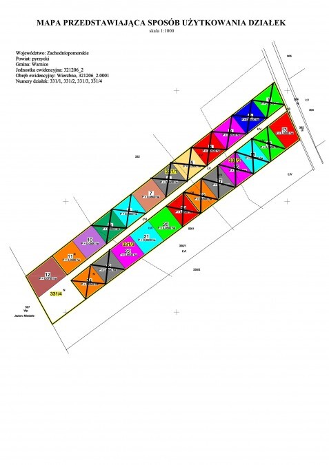 Działka na sprzedaż Wierzbno 500 m2 | Arka Nieruchomości