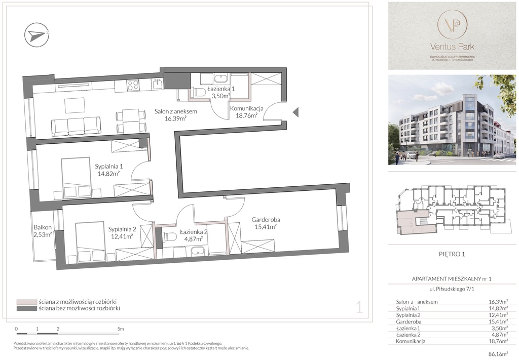 Mieszkanie na sprzedaż Świnoujście 86 m2 | Arka Nieruchomości