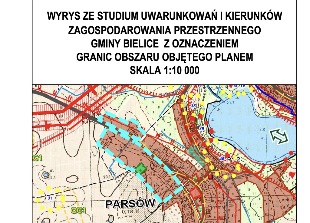 Działka na sprzedaż Parsów 3 892 m2 | Arka Nieruchomości