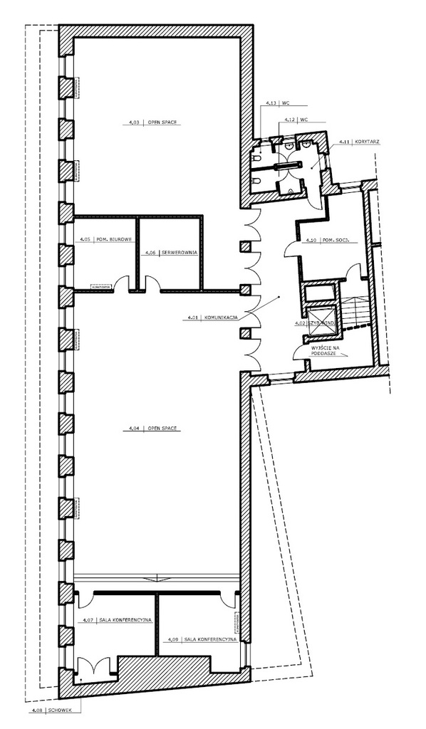 Lokal na wynajem Szczecin, Centrum 360 m2 | Arka Nieruchomości