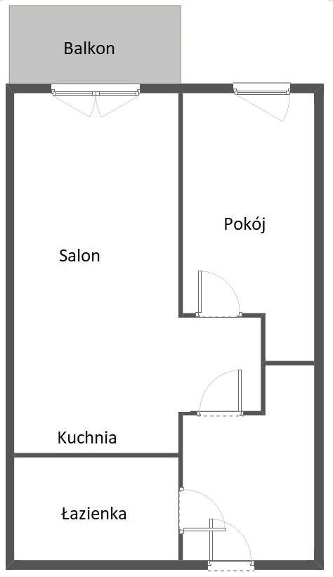 Mieszkanie na sprzedaż Szczecin, Dąbie 38 m2 | Arka Nieruchomości