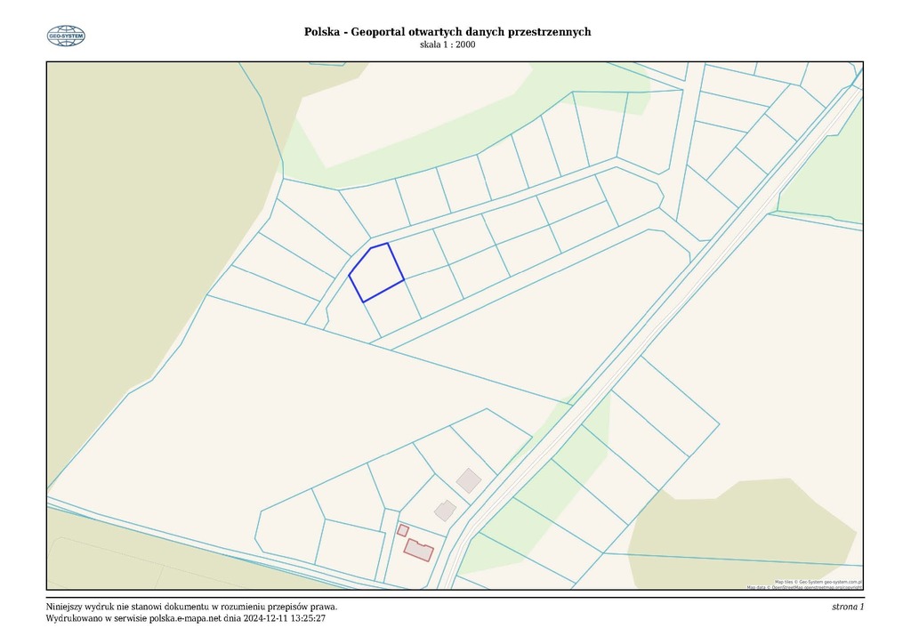 Działka na sprzedaż Szczecin, Stołczyn 800 m2 | Arka Nieruchomości