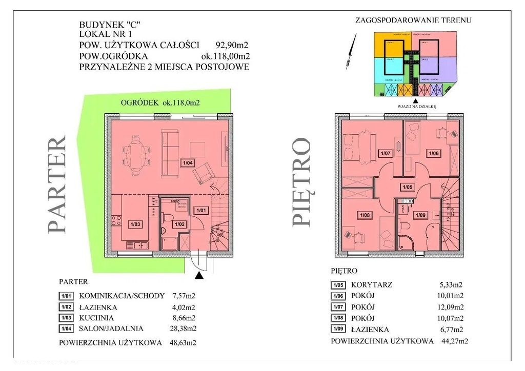 Dom na sprzedaż Szczecin, Bukowo 93 m2 | Arka Nieruchomości