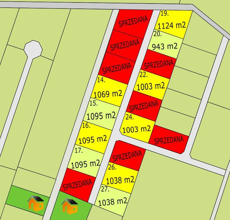 Działka na sprzedaż Żdżary 1 095 m2 | Arka Nieruchomości