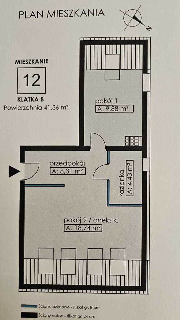 Mieszkanie na sprzedaż Police 42 m2 | Arka Nieruchomości