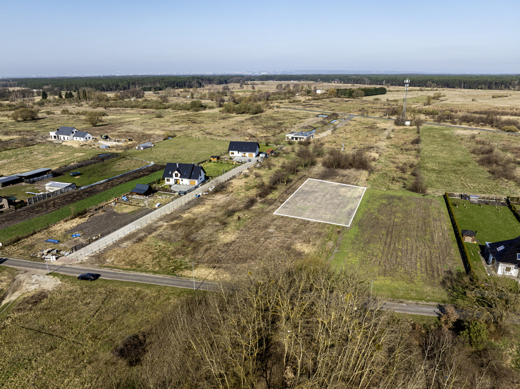 Działka na sprzedaż Szczecin, Wielgowo 1 368 m2 | Arka Nieruchomości