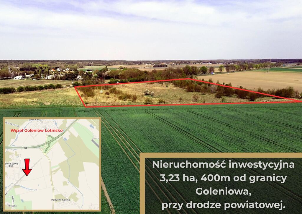 Działka na sprzedaż Żółwia Błoć 3 m2 | Arka Nieruchomości