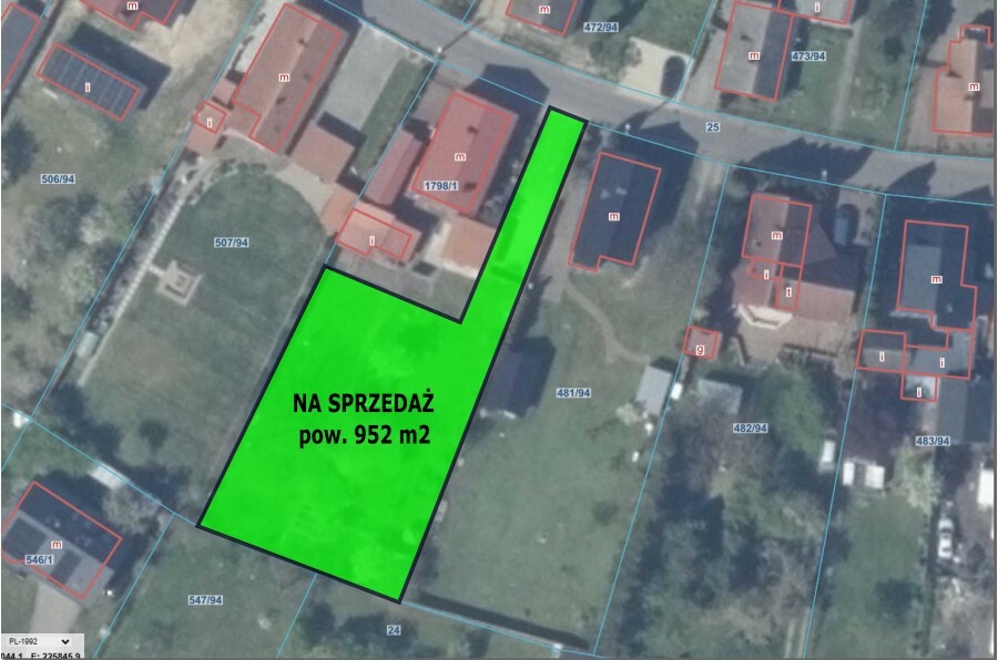 Działka na sprzedaż Goleniów 952 m2 | Arka Nieruchomości