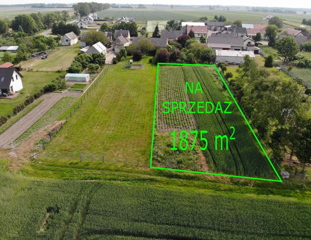 Działka na sprzedaż Przemocze 1 875 m2 | Arka Nieruchomości