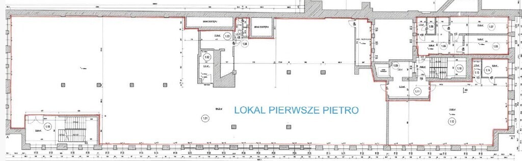 Układ pomieszczeń