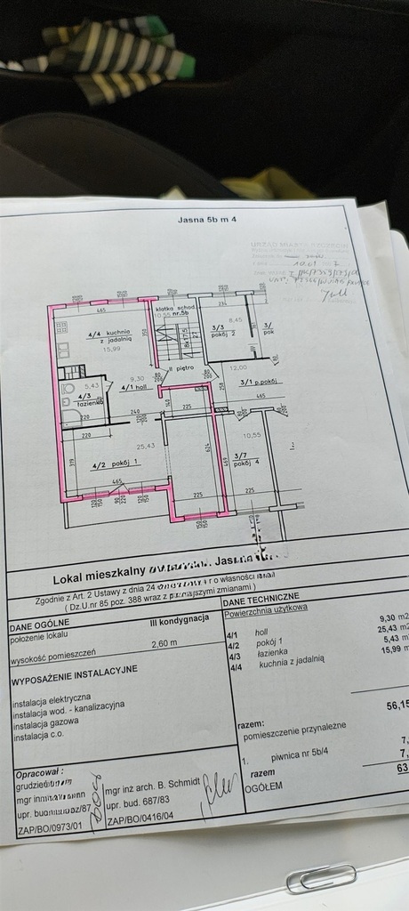 Mieszkanie na sprzedaż Szczecin, os. Słoneczne 56 m2 | Arka Nieruchomości
