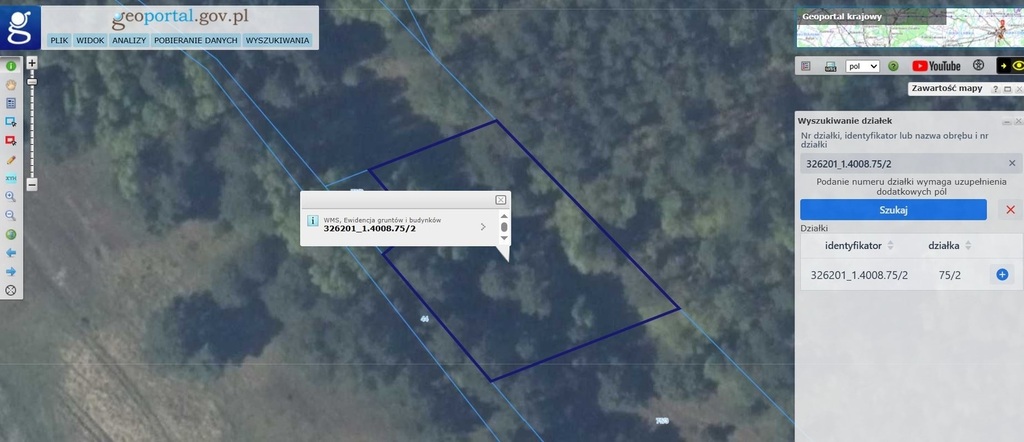 Działka na sprzedaż Szczecin, Wielgowo 1 565 m2 | Arka Nieruchomości