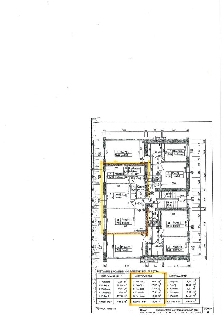 Mieszkanie na sprzedaż Szczecin, Śródmieście-Centrum 47 m2 | Arka Nieruchomości