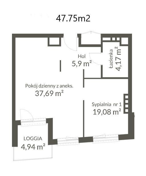 Mieszkanie na sprzedaż Szczecin, Śródmieście-Centrum 48 m2 | Arka Nieruchomości