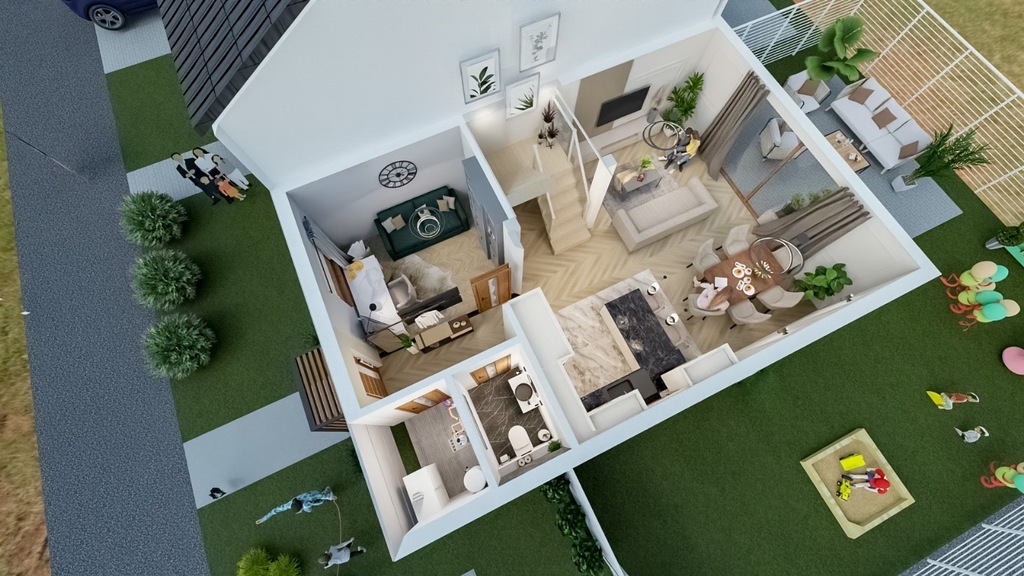 Dom na sprzedaż Żarowo 107 m2 | Arka Nieruchomości