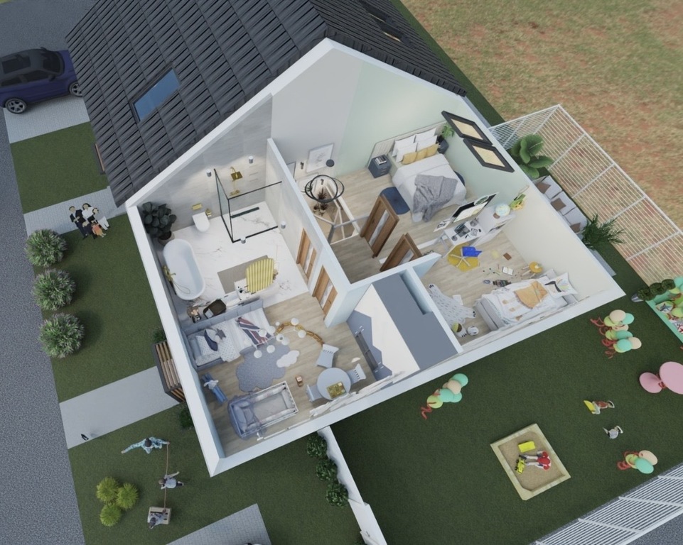 Dom na sprzedaż Żarowo 107 m2 | Arka Nieruchomości