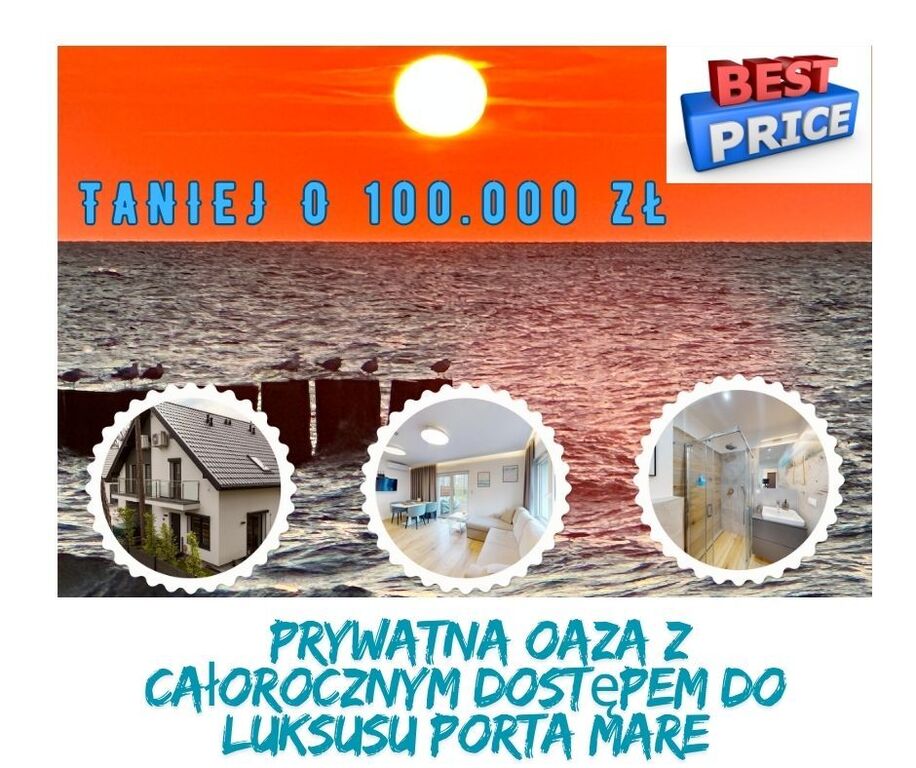 Mieszkanie na sprzedaż Dziwnówek 45 m2 | Arka Nieruchomości