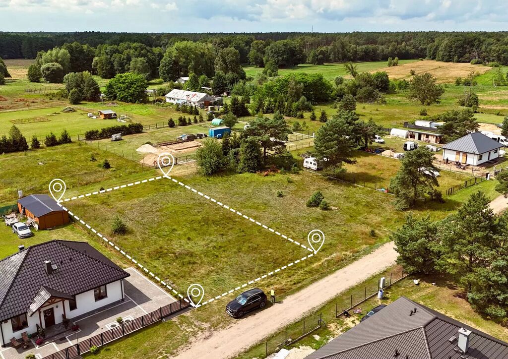 Działka na sprzedaż Dzisna 1 100 m2 | Arka Nieruchomości