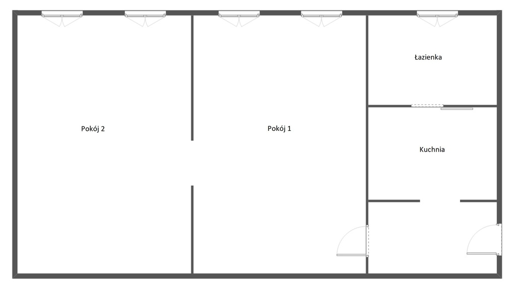 Mieszkanie na sprzedaż Szczecin, Centrum 48 m2 | Arka Nieruchomości