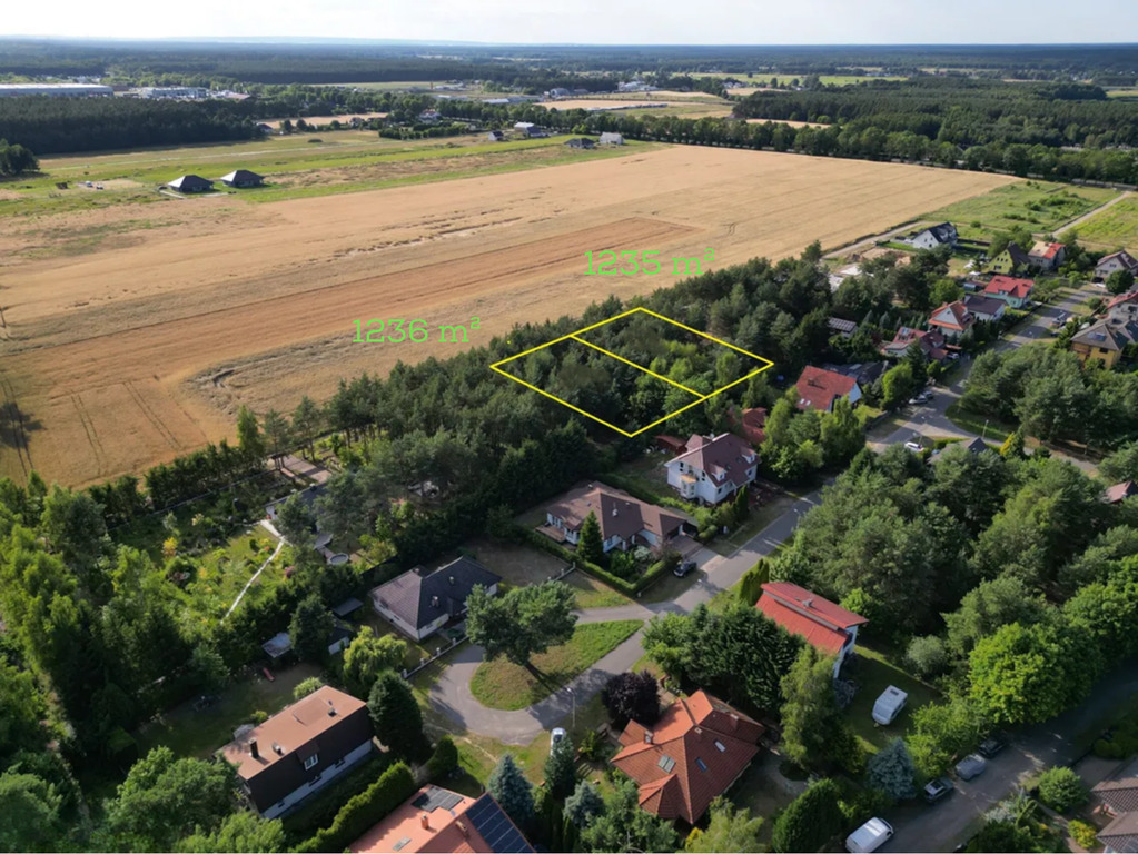 Działka na sprzedaż Kobylanka 1 235 m2 | Arka Nieruchomości