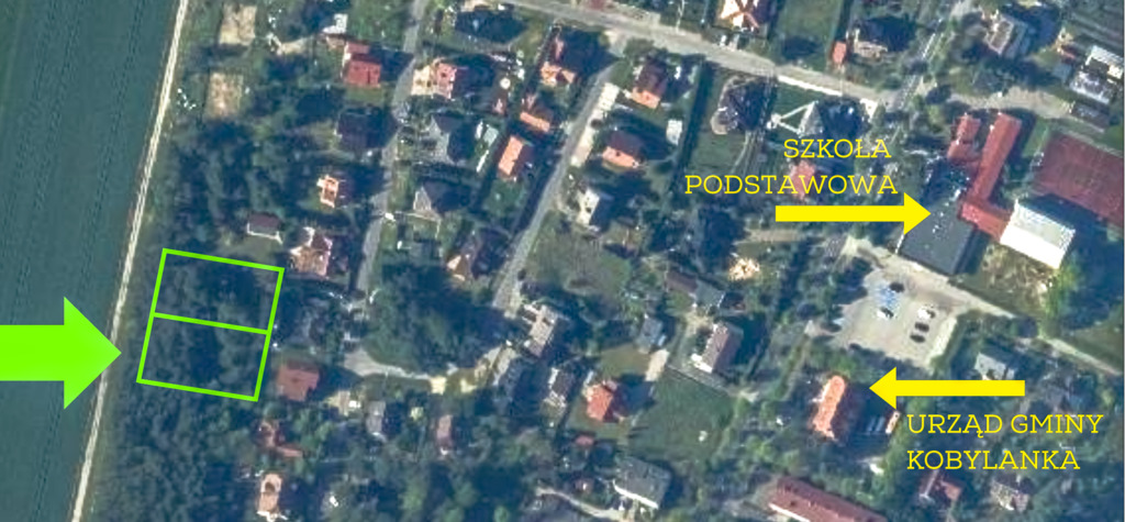 Działka na sprzedaż Kobylanka 1 235 m2 | Arka Nieruchomości