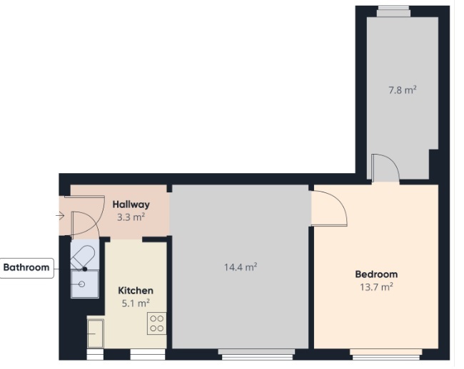 Mieszkanie na sprzedaż Szczecin, Pogodno 45 m2 | Arka Nieruchomości