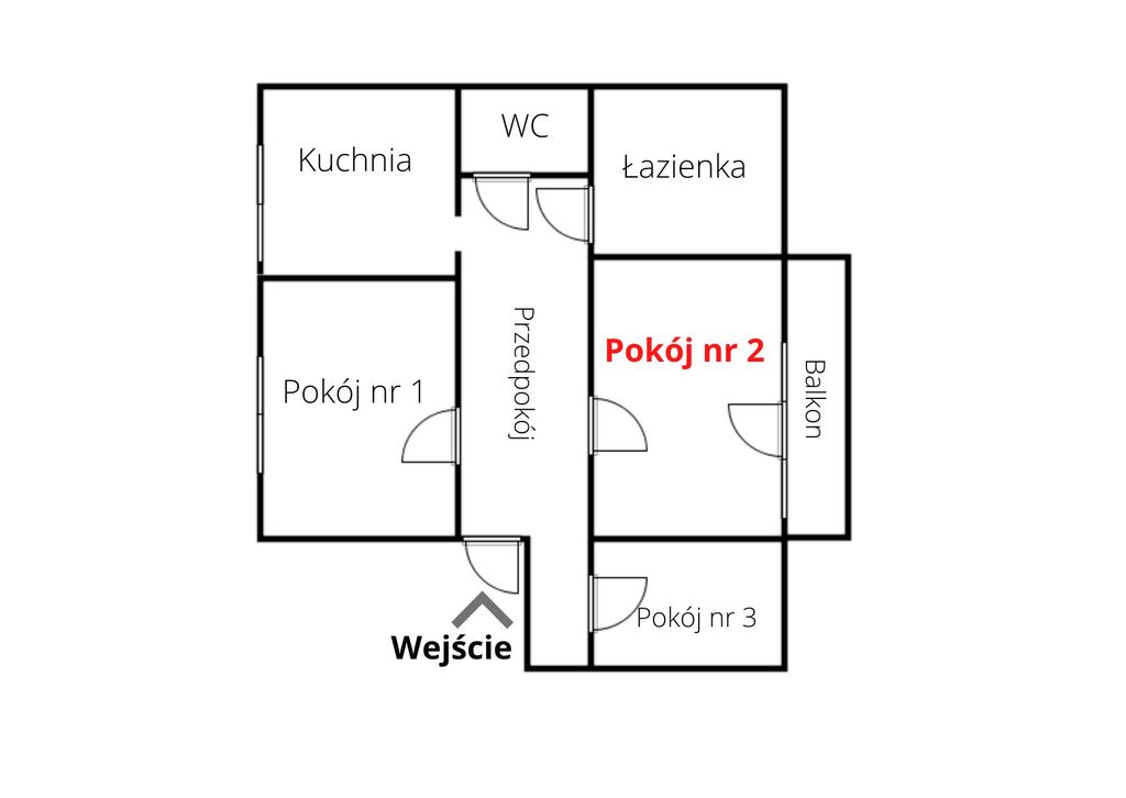Mieszkanie na wynajem Szczecin, Śródmieście 64 m2 | Arka Nieruchomości