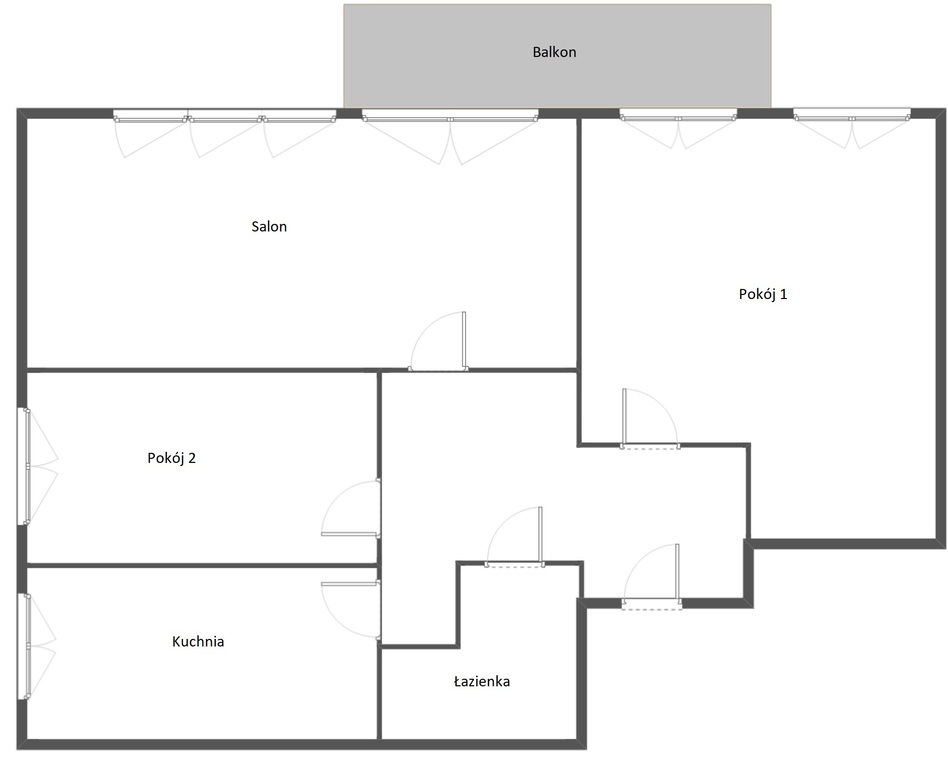 Mieszkanie na sprzedaż Szczecin, Centrum 63 m2 | Arka Nieruchomości