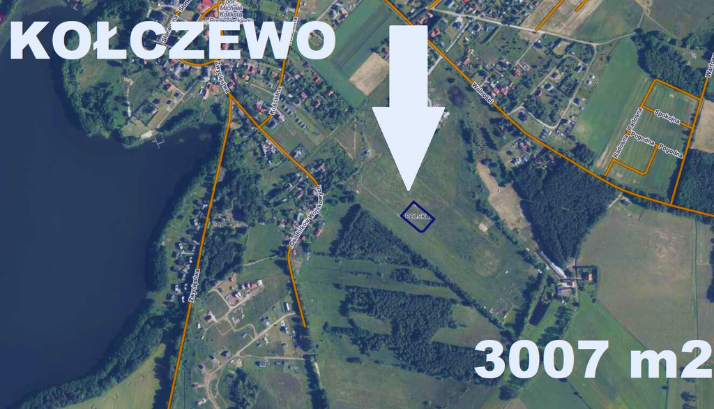 Działka na sprzedaż Kołczewo 3 007 m2 | Arka Nieruchomości