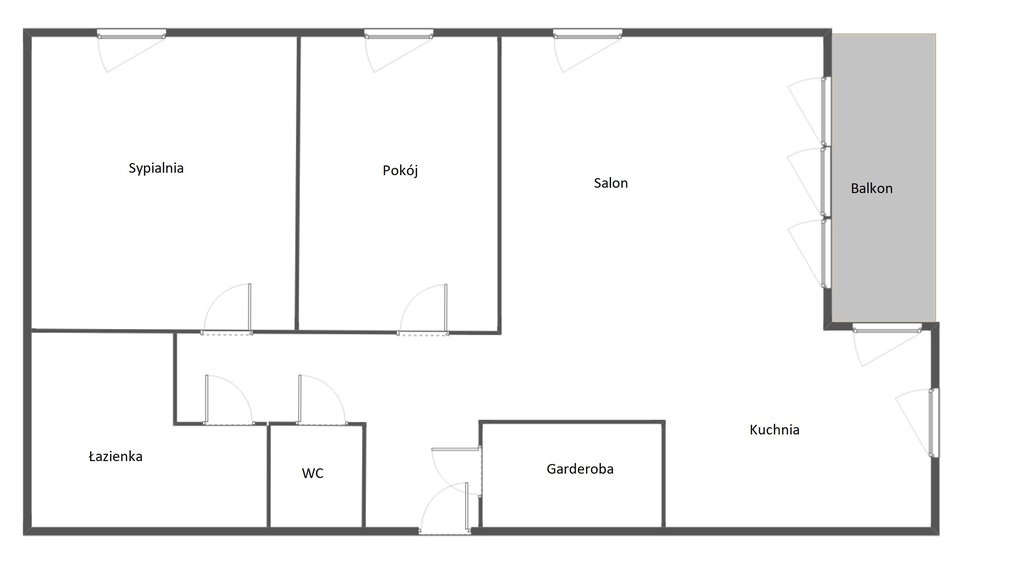 Mieszkanie na sprzedaż Szczecin, Bukowo 74 m2 | Arka Nieruchomości