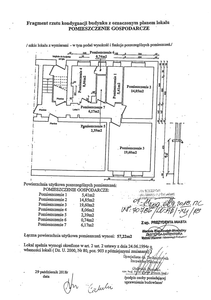 Lokal na sprzedaż Szczecin, Śródmieście-Centrum 57 m2 | Arka Nieruchomości